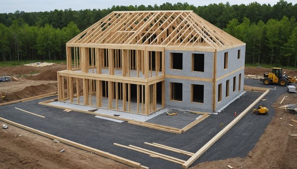 Le processus de construction d'une maison neuve