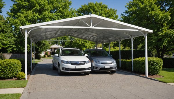 Choisir le meilleur type de couverture pour votre abri de voiture