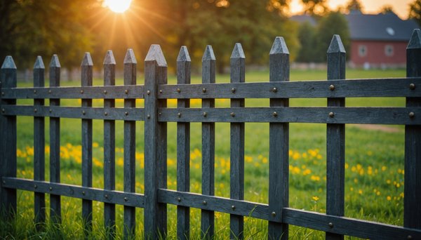 Les plaques de soubassement clôture : guide pratique et choix judicieux