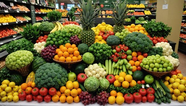 Un présentoir fruits et légumes qui attire tous les regards
